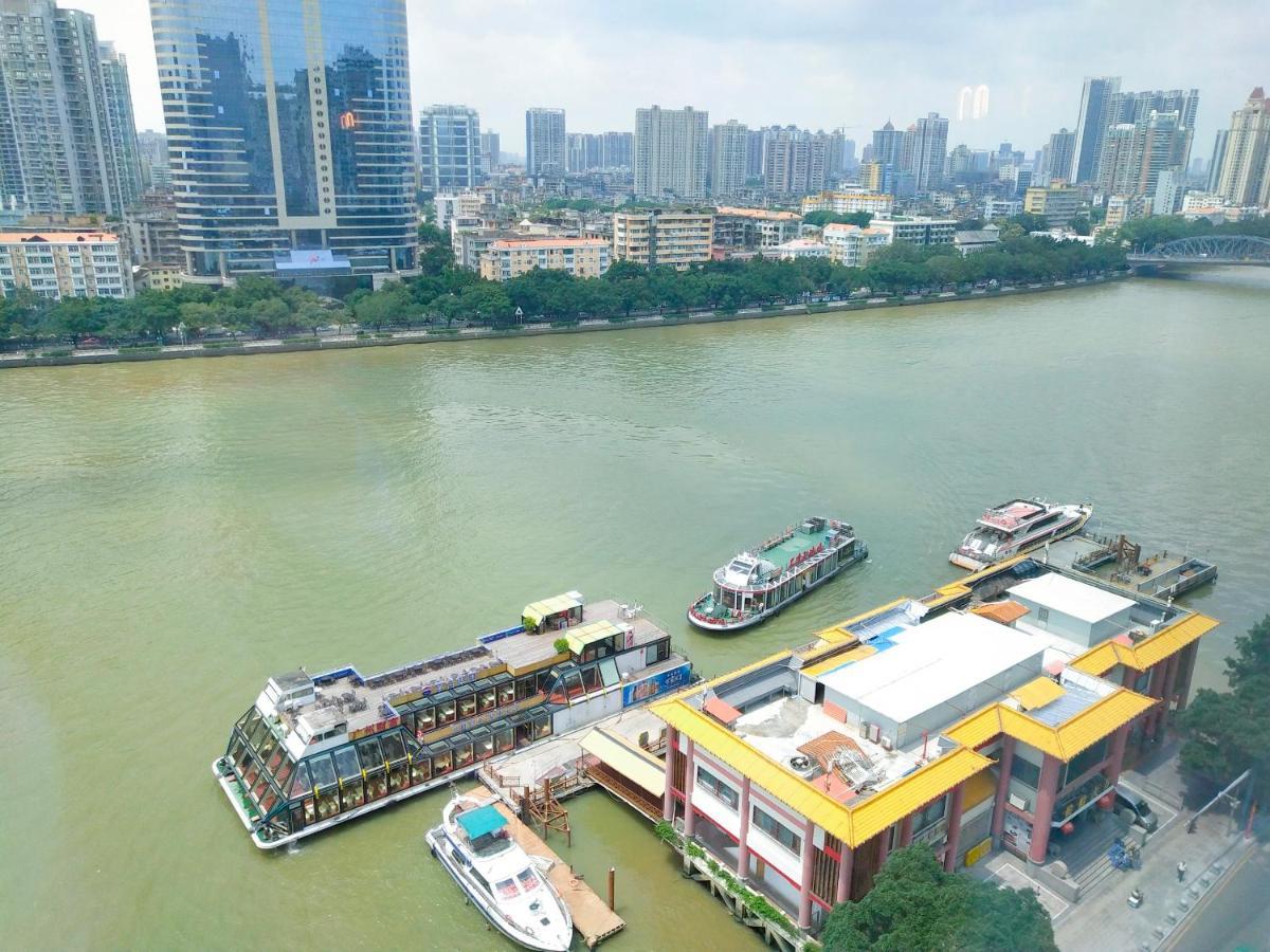 Howard Johnson Riverview Hotel Guangzhou Exterior foto