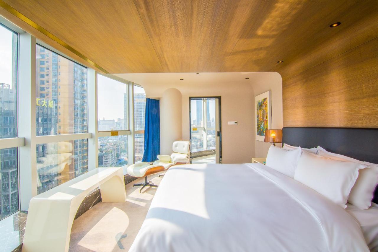 Howard Johnson Riverview Hotel Guangzhou Exterior foto