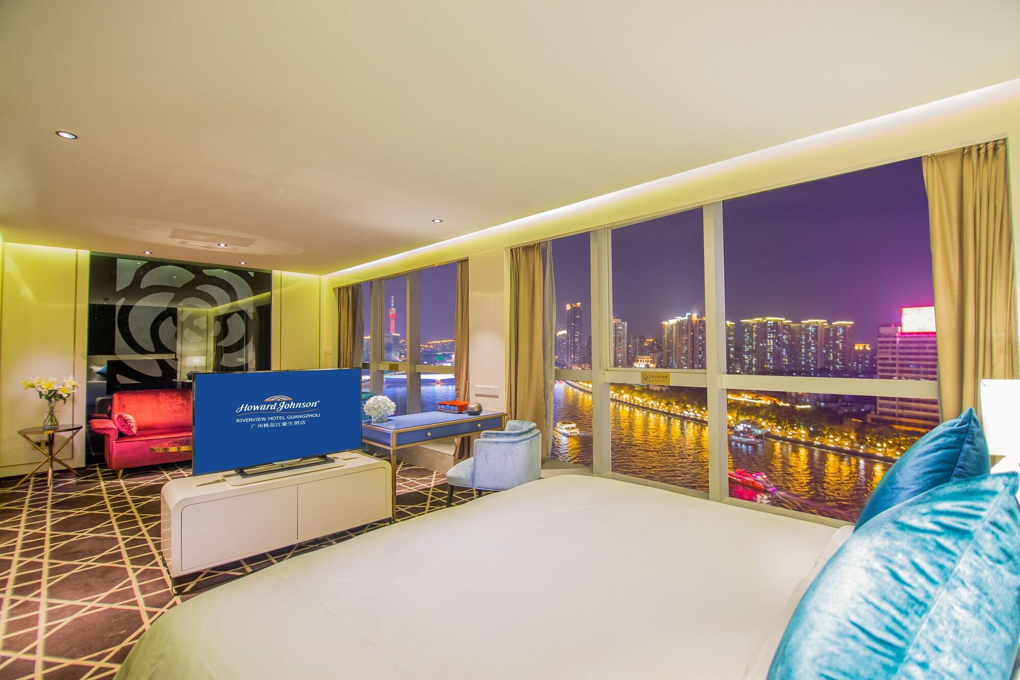 Howard Johnson Riverview Hotel Guangzhou Exterior foto