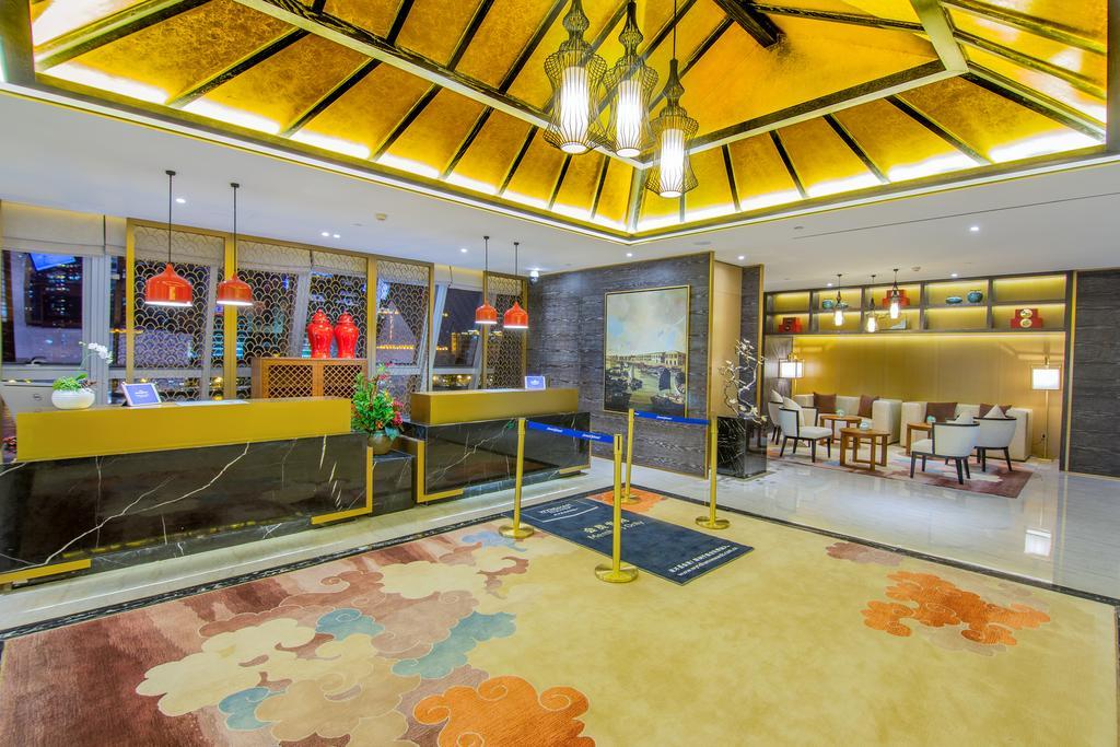 Howard Johnson Riverview Hotel Guangzhou Exterior foto